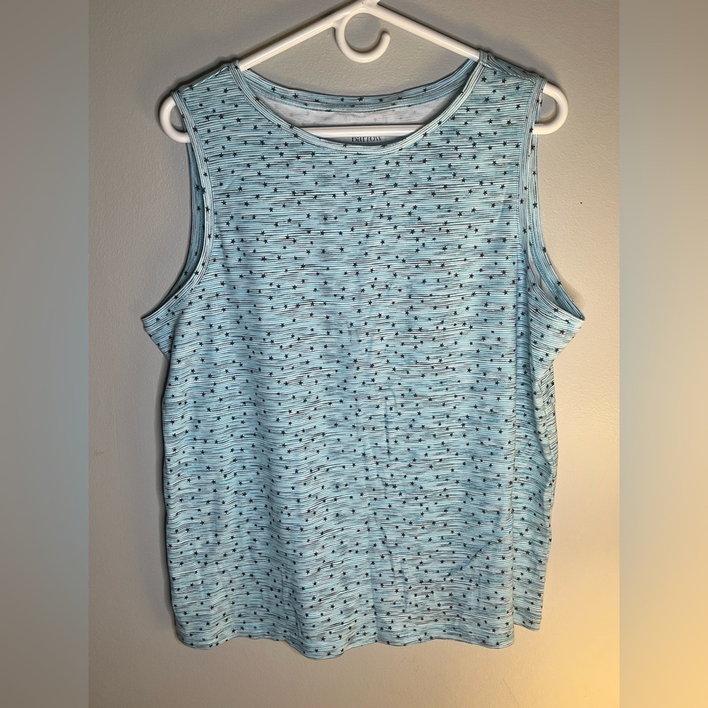 Croft & barrow light blue tank